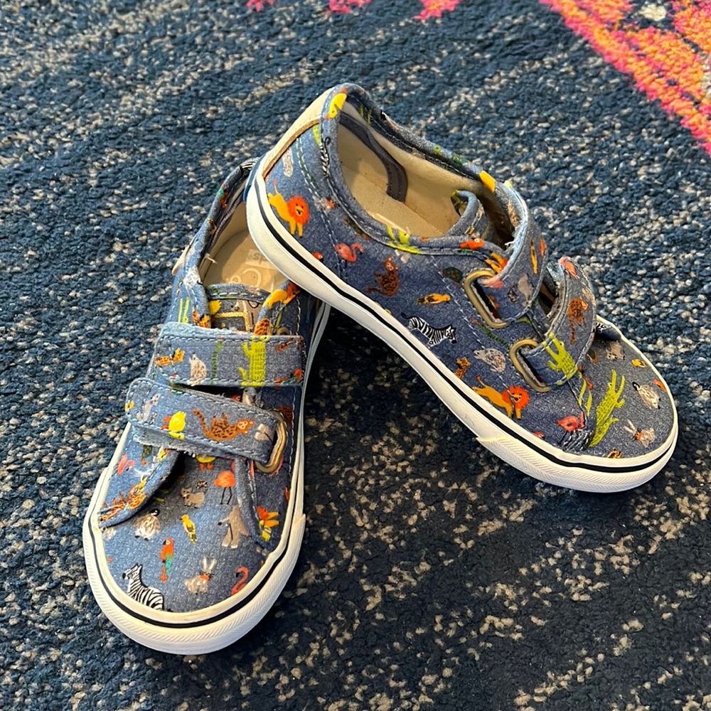 Keds x Rifle Paper Co toddler sneakers size 8.5